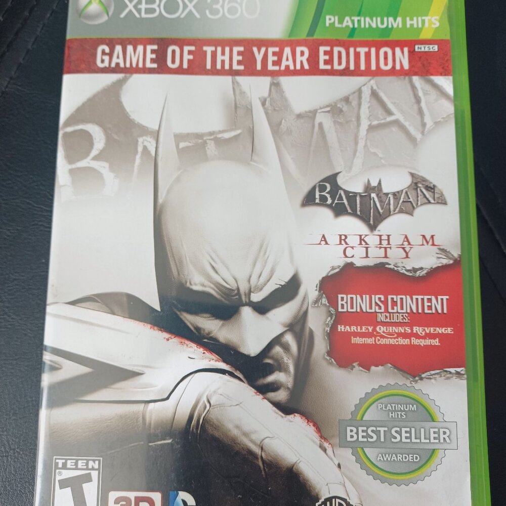 Batman Arkham City – Game of the Year Edition Platinum Hits – DISC 2 ONLY